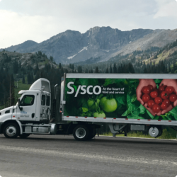 Sysco delivery truck