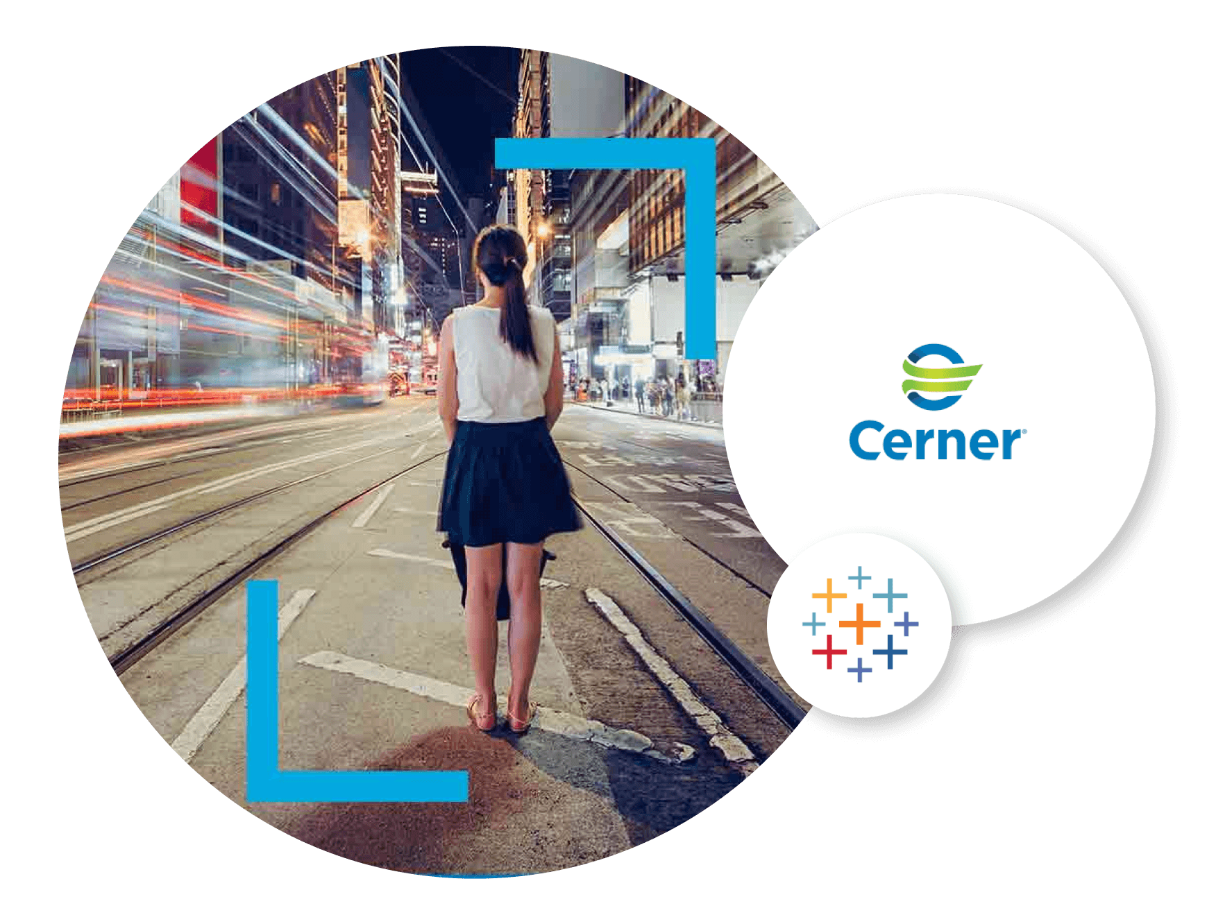 Cerner 社ロゴと画像